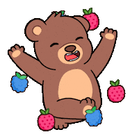 Happy Lets Go Sticker by BEARISH