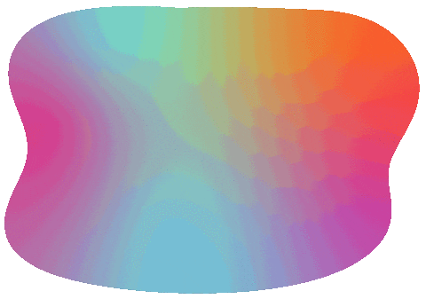 vitalbeat giphyupload rainbow colourful splodge GIF