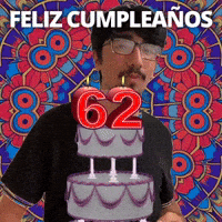 ¡Feliz 62.º cumpleaños!