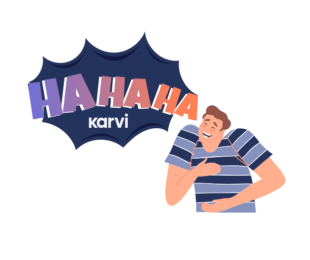 Garantia Nervous Laugh Sticker by Karvi