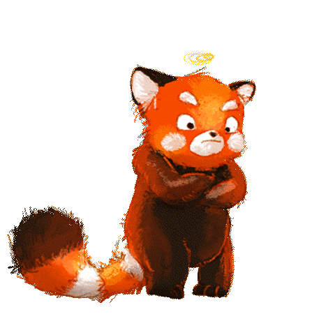 Angry Panda Sticker by Carlsen Kinderbuch