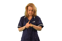 hagonederland friends lets go clean cleaning Sticker