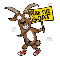 Goat Dancing Sticker by End The Trend