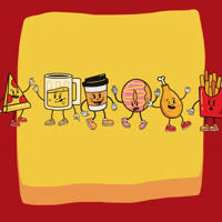 Love You Friends GIF by sendwishonline.com