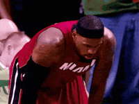 Lebron James Stare GIF