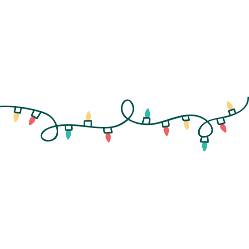 Christmas Lights Sticker