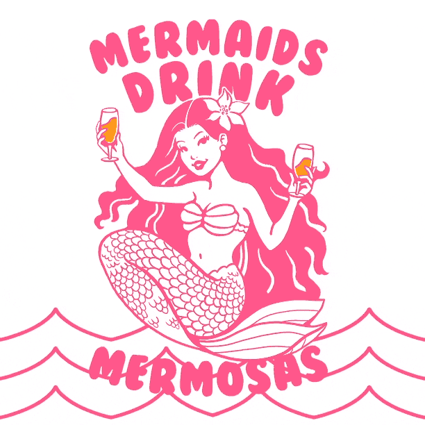 alcohol mermaids GIF by Look Human