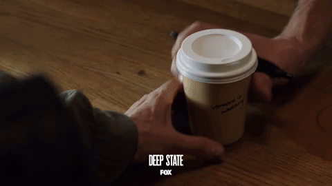 fox coffee GIF