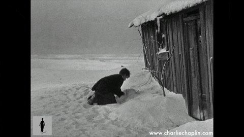 Digging Silent Film GIF by Charlie Chaplin