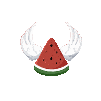 nizart_palette flag freedom watermelon element Sticker