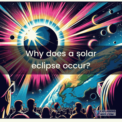 Solar Eclipse Sun GIF by ExplainingWhy.com
