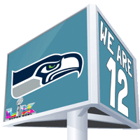 Touch Down Super Bowl Sticker by Pudgy Penguins