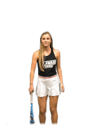 Tennis Bluehens Sticker by Delaware Blue Hens