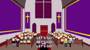 eric cartman church GIF by South Park 