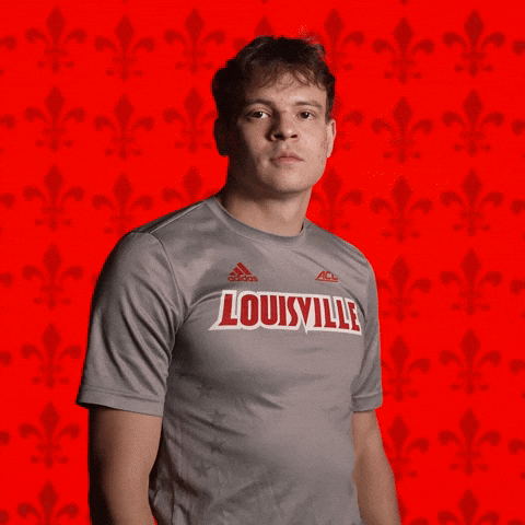 Track Field Go Cards GIF by Louisville Cardinals