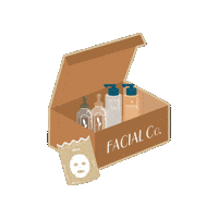 FACIALCOMPANY beauty skincare serum piel Sticker