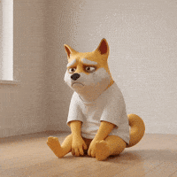 Sad Shiba Inu GIF by Doge Pound