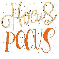 Hocus Pocus Halloween Sticker