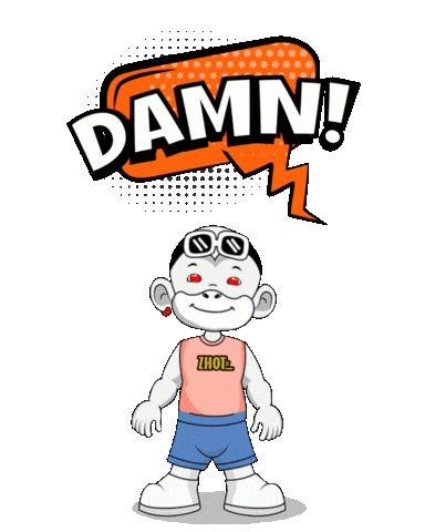 No Way Wow Sticker by Zhot