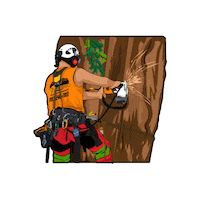 kjtreeservice tree kj stihl kask Sticker