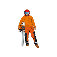 kjtreeservice tree kj stihl kask Sticker