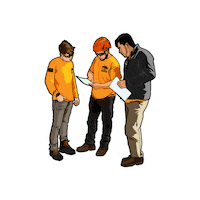 kjtreeservice work tree stihl kask Sticker