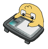 Tired Digital Art Sticker by Kennysgifs