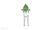 tofuriot animation vegetables asparagus tofuriot GIF