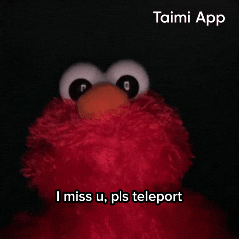 Miss You Teleport GIF by Taimi