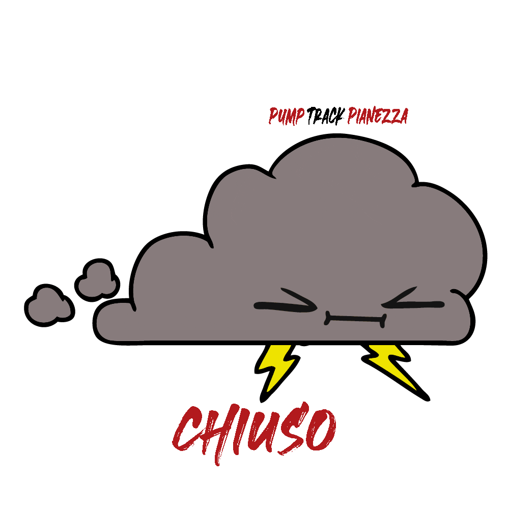 PumpTrackPianezza giphyupload pump thunderstorm closed Sticker