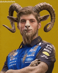 Max Verstappen Goat GIF