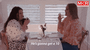 b and the three mkrau GIF by My Kitchen Rules