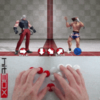 HB - KOFXV - Rugal - Dark Barrier  - SOCD Walk F-H