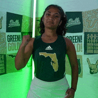 South Florida Tennis GIF by USF Athletics