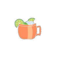 TastyIndianBistro moscow mule moscowmule tasty indian bistro tastyindianbistro Sticker