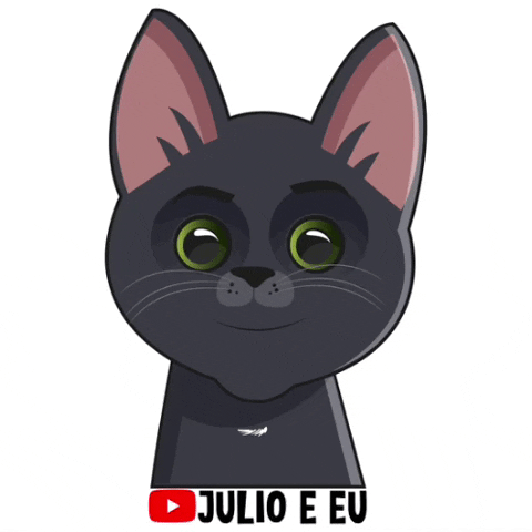 julioeeu cat glasses gato smart GIF