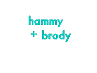 Dogs Brody Sticker by HammyandBrody
