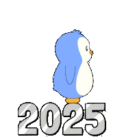New Year Penguin Sticker by Pudgy Penguins