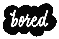 Tired Mood Sticker by The Grayter Good