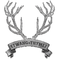 Deer Horn Sticker by Lord Bryce Anthony Ricketts