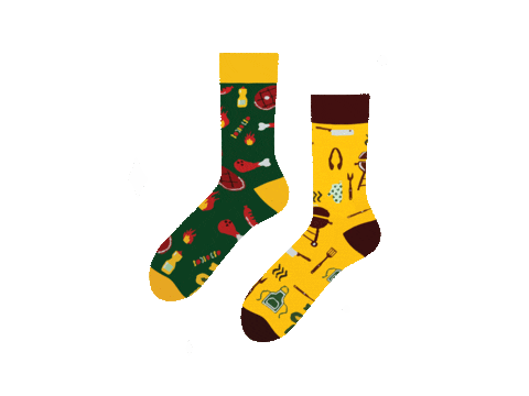 Grill Socks Sticker by ZAMIR