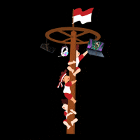 axiooindonesia merdeka kemerdekaan 17an hadiah GIF