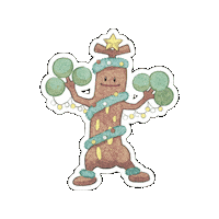 Christmas Tree Sticker by Pokémon