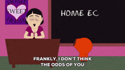 kenny mccormick teacher GIF by South Park 