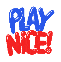 Usa Play Nice Sticker by No Labels