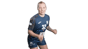 Emefka Celebrating Sticker by SU Neckarsulm Handball Bundesliga