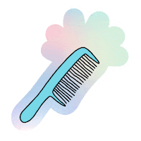 Hair Comb Sticker by CVS