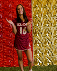 Elon Womens Lacrosse GIF by Elon Phoenix