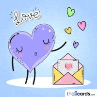 I Love You Happy Valentines Day GIF by TheEcards.com