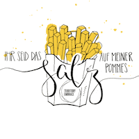 Pommes Sticker by TERRITORY EMBRACE